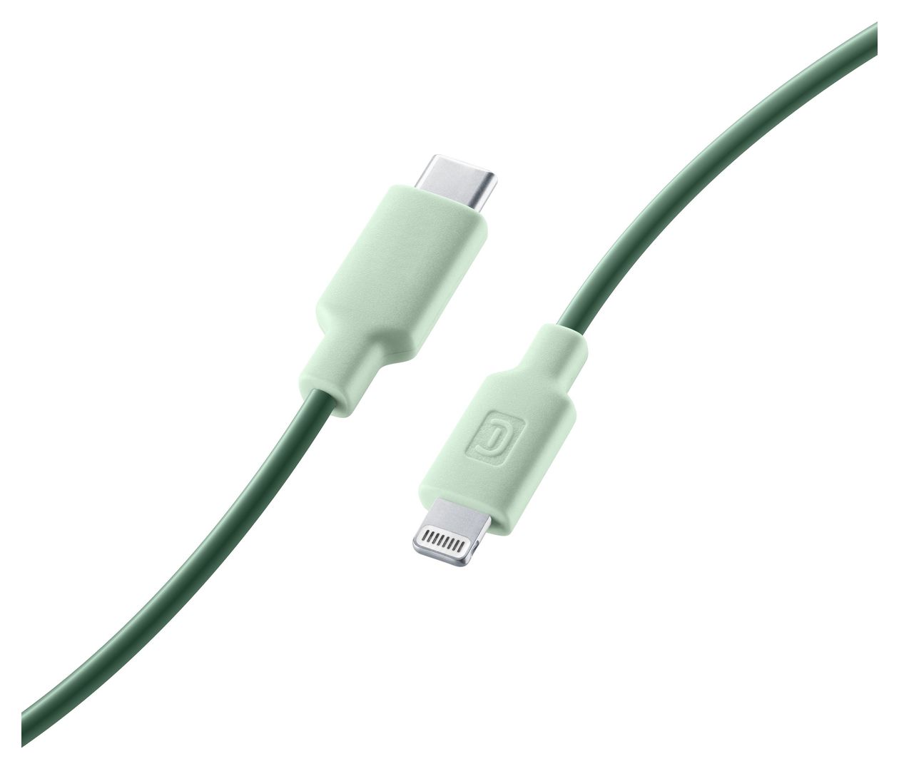 Stylecolor Cable Lightning auf USB C Männlich bis 30 W 1 m  (Grün) 