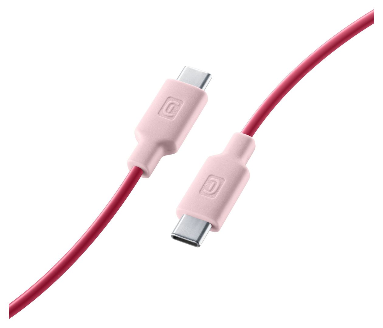 Stylecolor Cable USB C auf USB C Männlich bis 60 W 1 m  (Pink) 