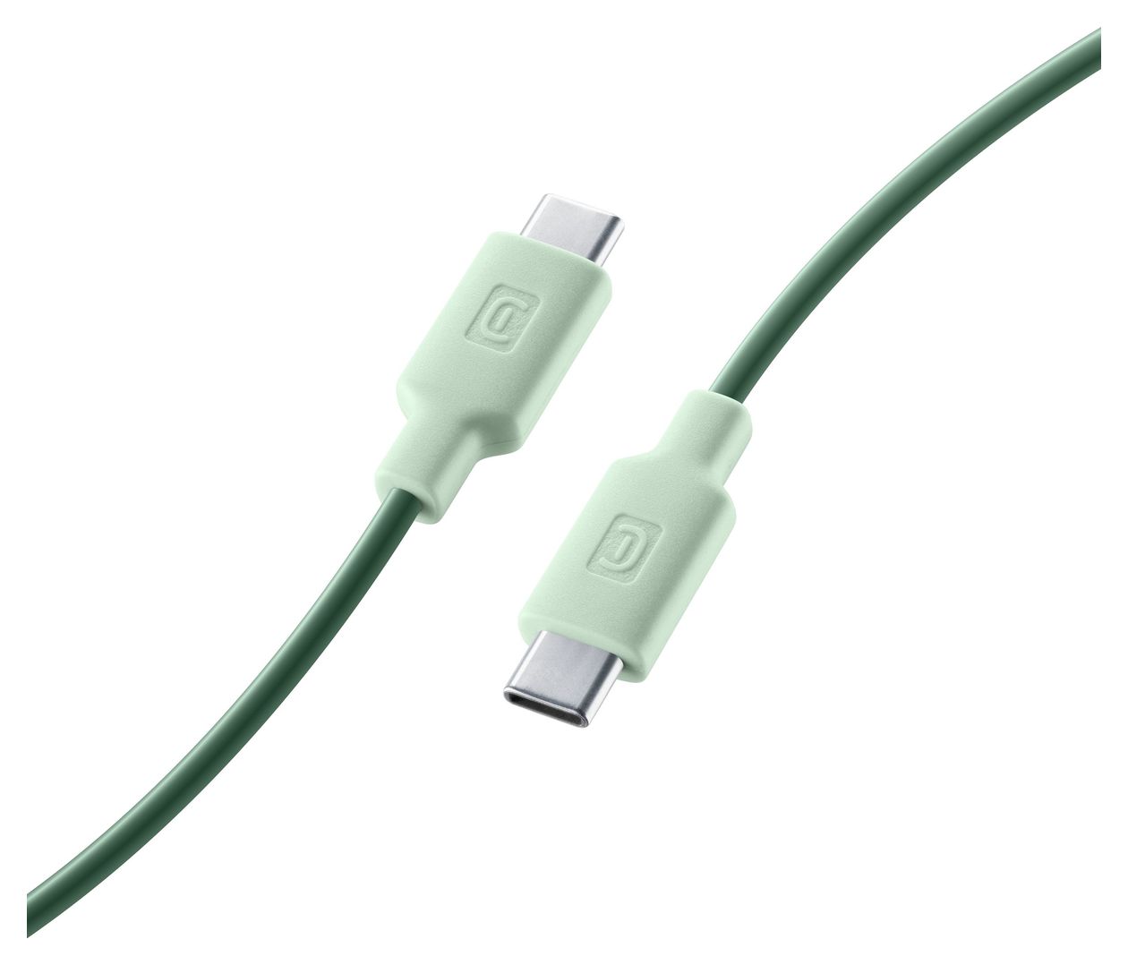 Stylecolor Cable USB C auf USB C Männlich bis 60 W 1 m  (Grün) 