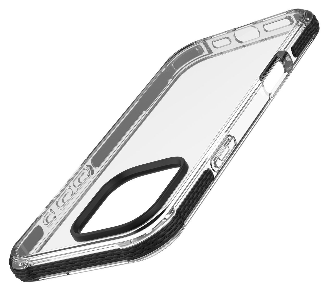 Tetra Force Strong Guard Cover für Apple iPhone 16 Pro Max  (Schwarz) 