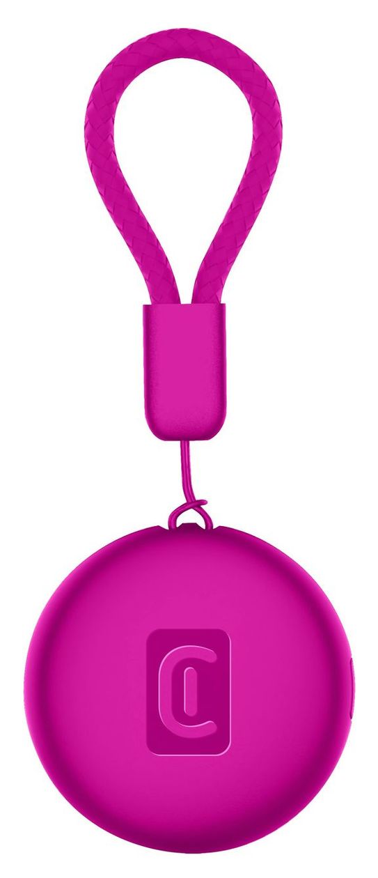 Tracy Tag Dual Apple’s Find My app, Google’s Find Hub app  (Pink) 