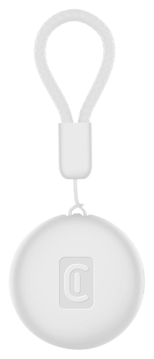 Tracy Tag Dual Apple’s Find My app, Google’s Find Hub app  (Weiß) 