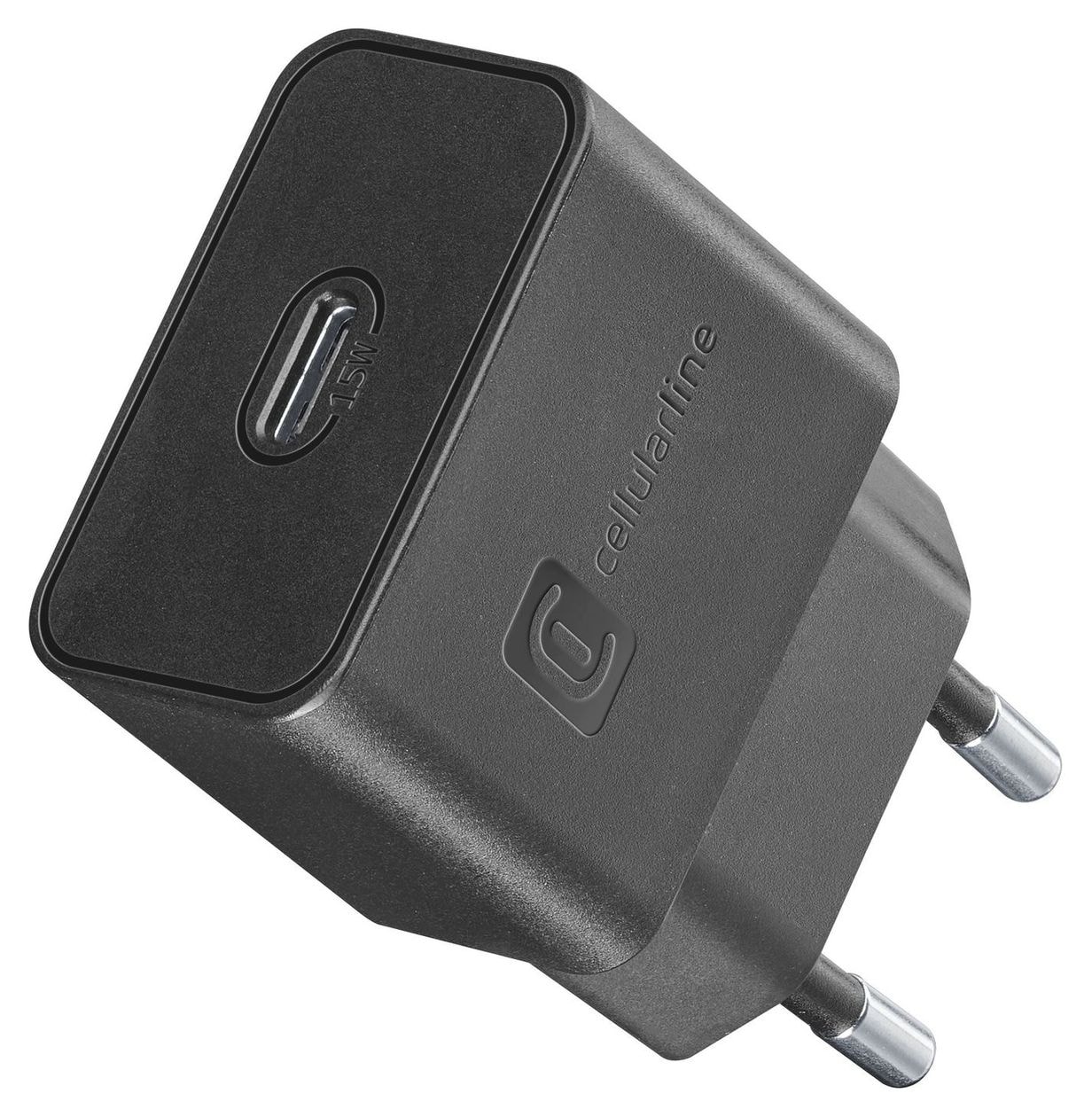USB-C Charger 15 W Ladegerät  (Schwarz) 