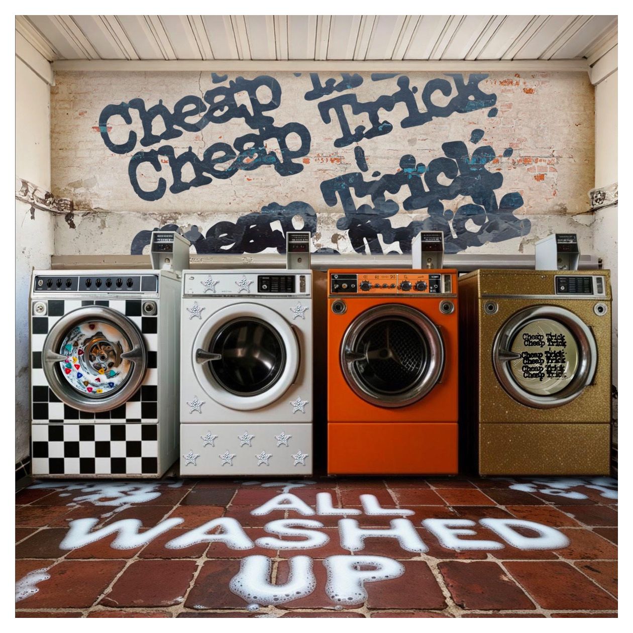 Cheap Trick - All Washed Up (Graphite Marble Colour LP) 