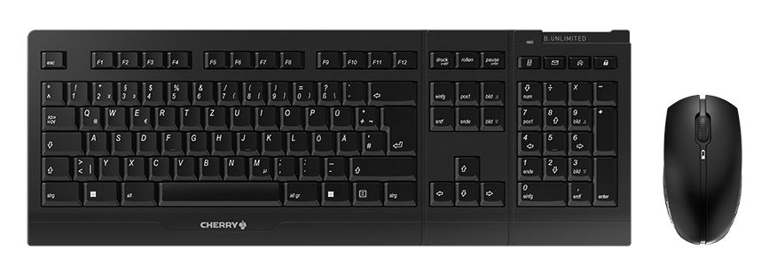 B.Unlimited 3.0 Büro Tastatur (Schwarz) 