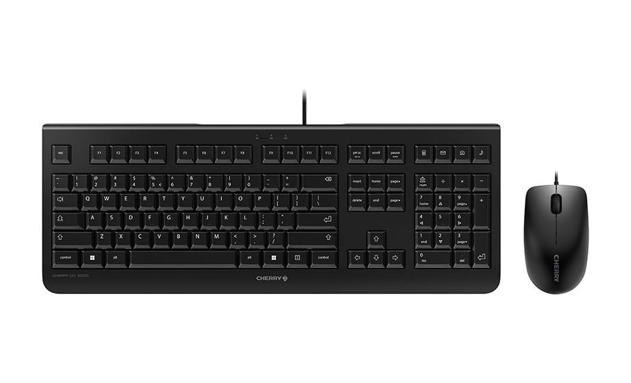 DC2000 Universal Tastatur USB  (Schwarz) 