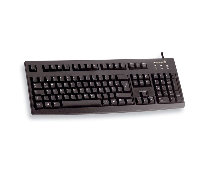 G83-6104 Universal Tastatur USB  (Schwarz) 