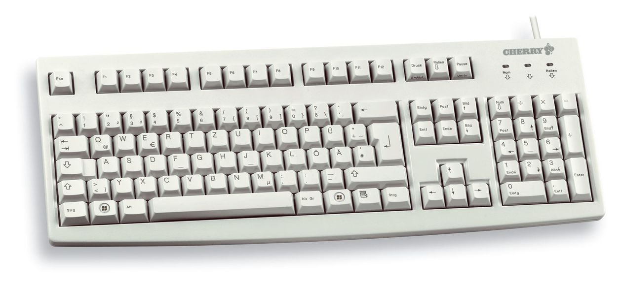 G83-6105 Universal Tastatur USB  (Grau) 