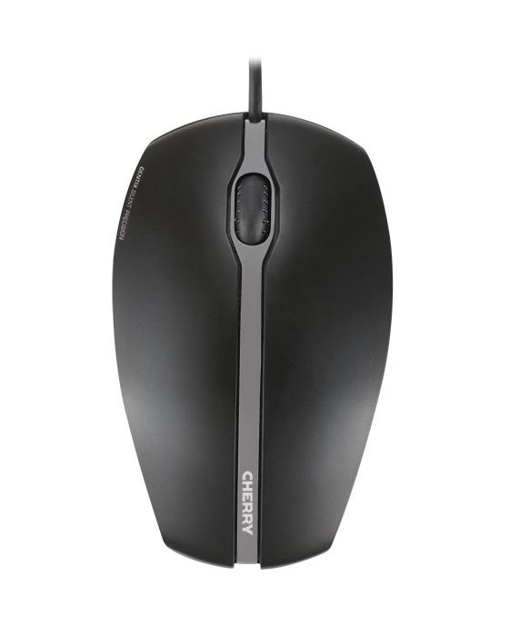 Gentix Silent 1000 DPI Büro Maus Optisch  (Schwarz) 