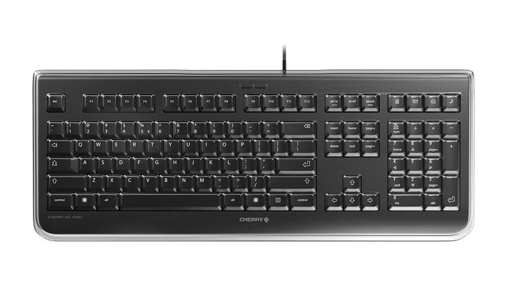 KC1068 Büro Tastatur USB  (Schwarz) 