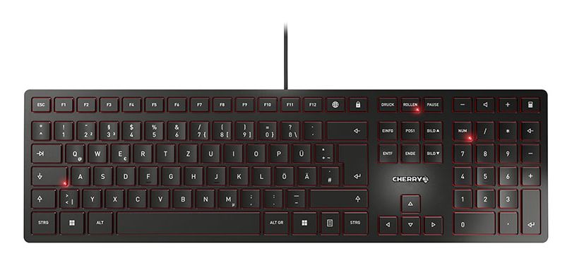 KC6000 Slim Universal Tastatur (Schwarz) 