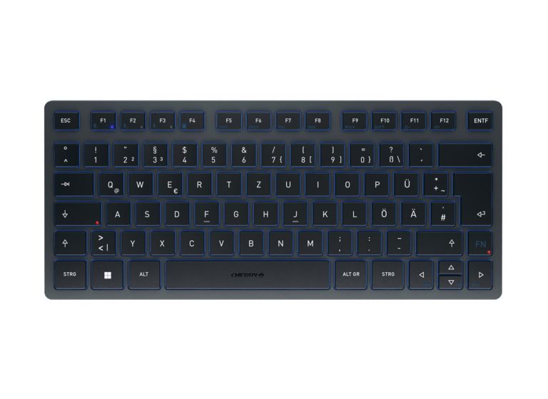 KW7100 MiniBT Universal Tastatur Bluetooth  (Blau) 