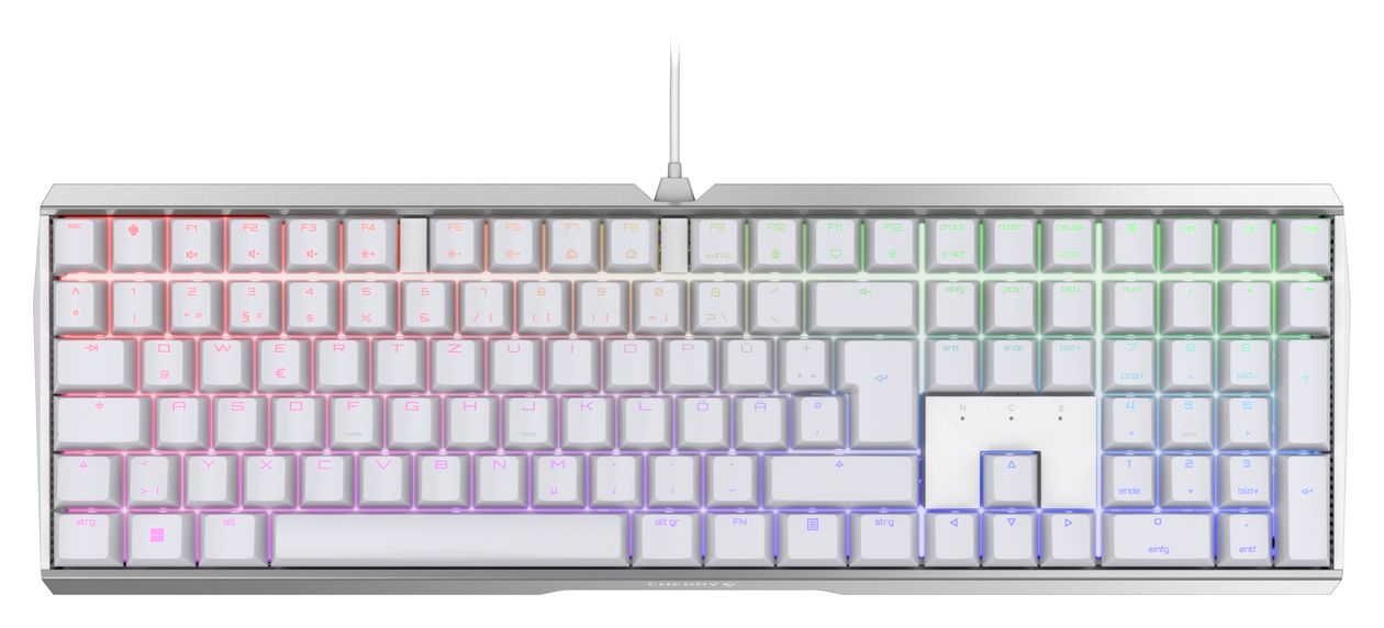 MX 3.0S RGB RGB-LED Gaming Tastatur (Weiß) 
