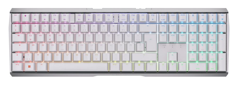 MX 3.0S Wireless RGB RGB-LED Gaming Tastatur (Weiß) 