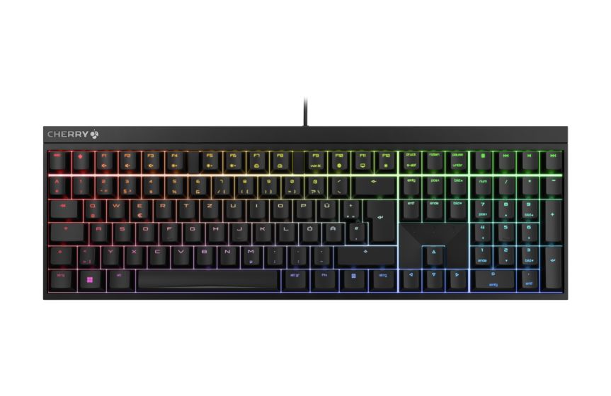 MX2.0S RGB-LED Gaming Tastatur USB  (Schwarz) 