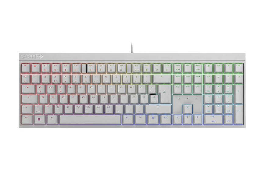 MX2.0S RGB-LED Gaming Tastatur USB  (Weiß) 