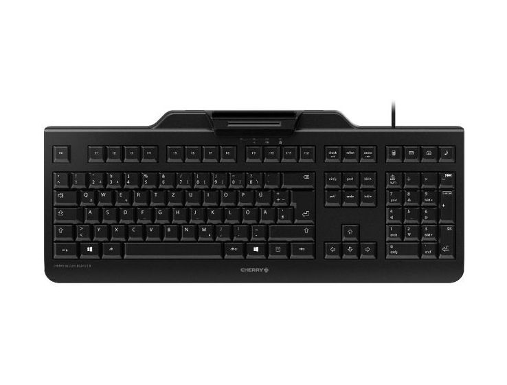 Secure Board 1.0 Büro Tastatur USB  (Schwarz) 