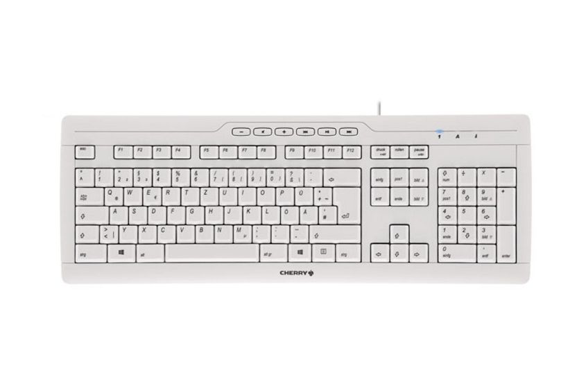 Stream 3.0 Büro Tastatur USB  (Grau) 