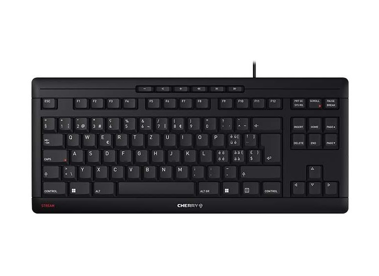 Stream TKL Universal Tastatur USB  (Schwarz) 