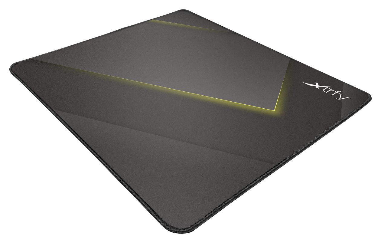 GP1 Mauspad  (Schwarz, Grau, Gelb) 