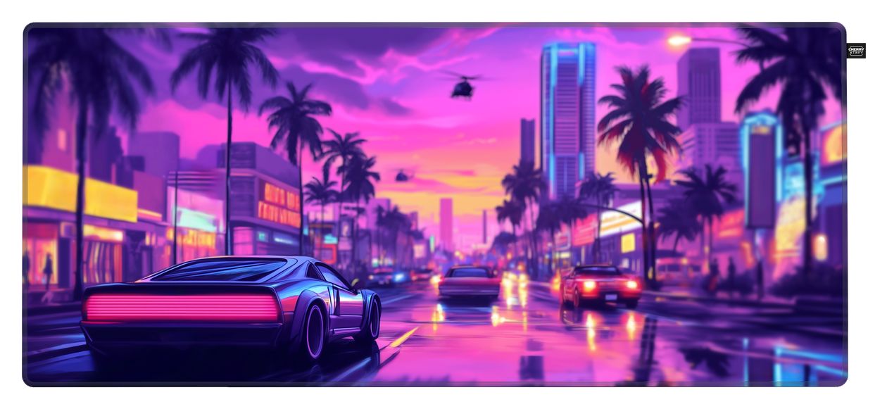 GP5 Miami Mauspad  (Mehrfarbig) 