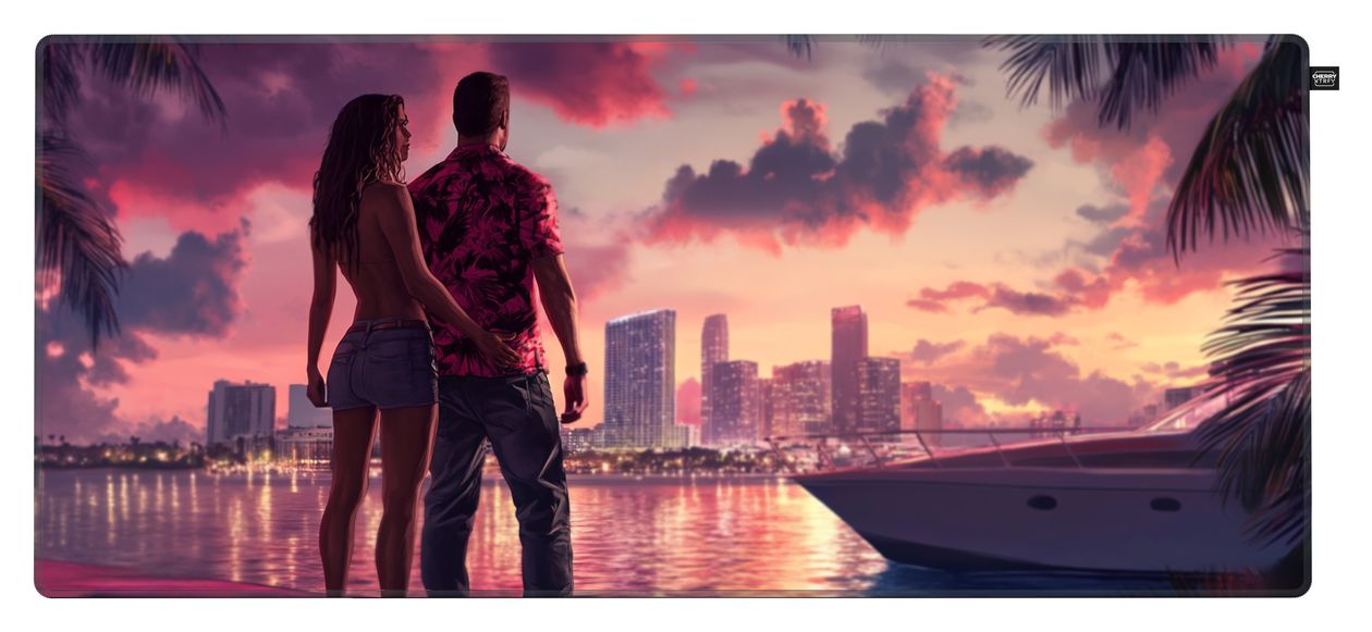 GP5 Miami Mauspad  (Mehrfarbig) 