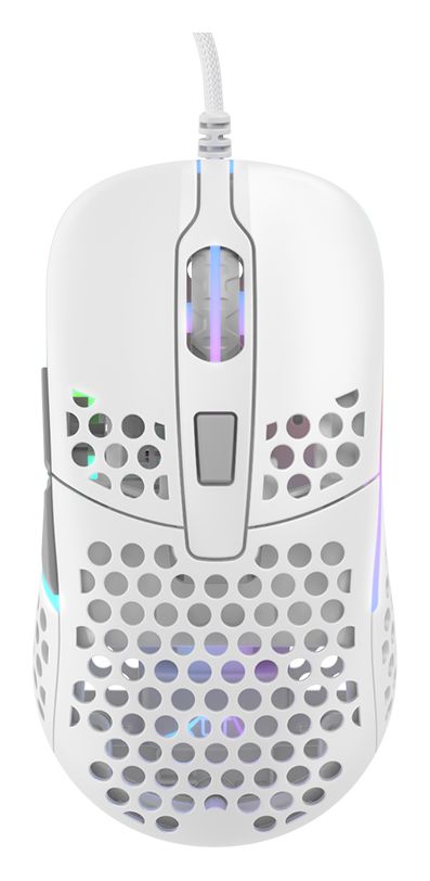 M42 16000 DPI Gaming Maus Optisch (Weiß) 