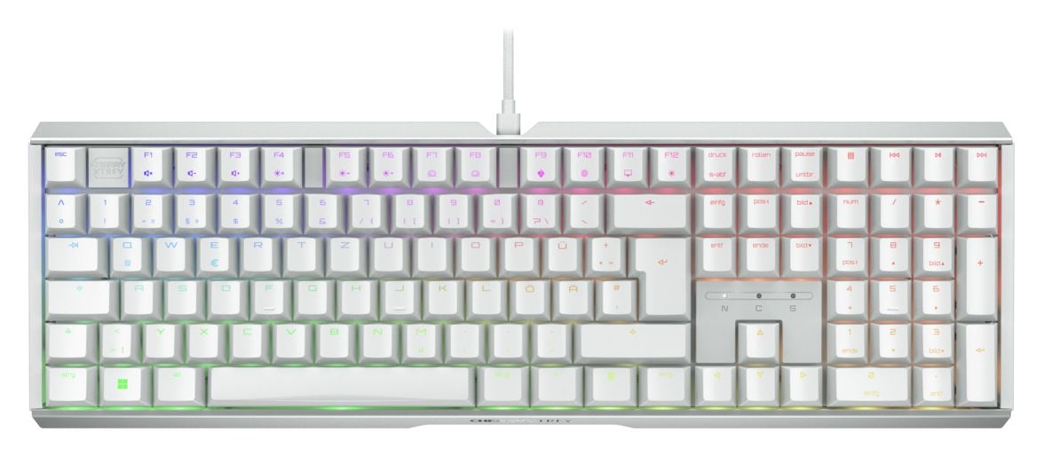 MX3.1 RGB-LED Gaming Tastatur USB  (Weiß) 
