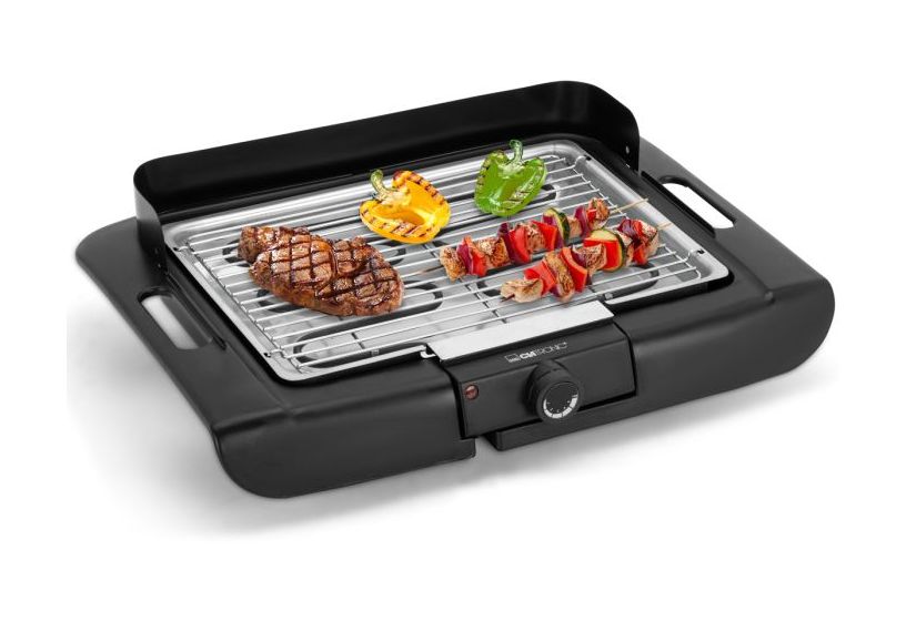 BQ3841 Tischgrill 2000 W mit 360 x 250 mm Fläche  (Schwarz) 