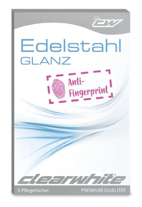 Edelstahlglanz, 5 Tücher 