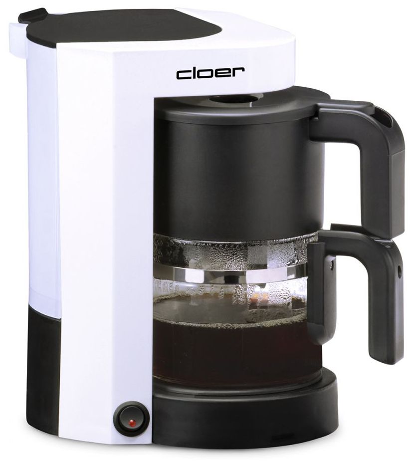 5981 5 Tassen Filterkaffeemaschine (Schwarz, Weiß) 