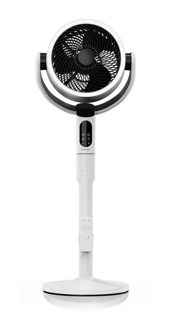 FA2001 Ventilator Stand 23 dB  (Schwarz, Weiß) 