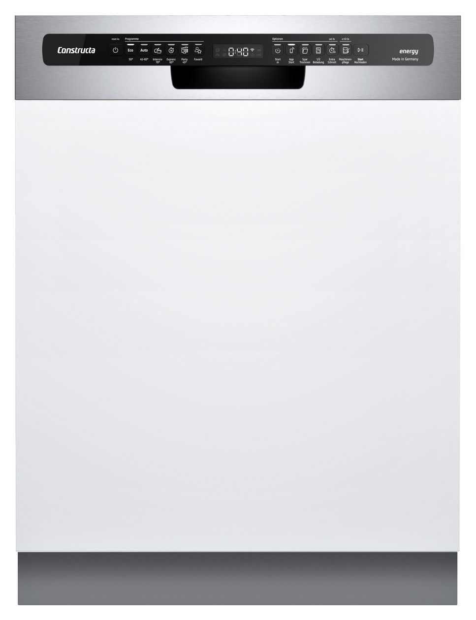 CG6IS01EBD 60 cm Geschirrspüler teilintegriert (ohne Front) Sehr leise 13 Maßgedecke aquaStop Funktion Wärmetauscher 