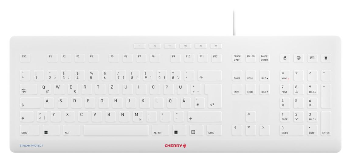Stream Universal Tastatur USB  (Grau) 