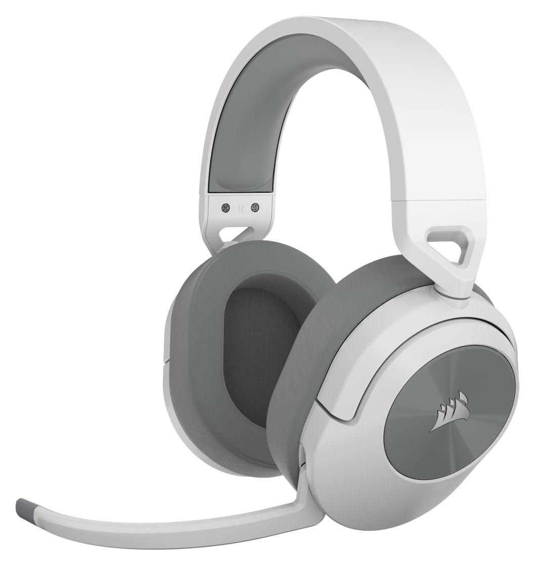 HS55 Wireless Over Ear Bluetooth Kopfhörer kabellos 24 h Laufzeit (Weiß) 