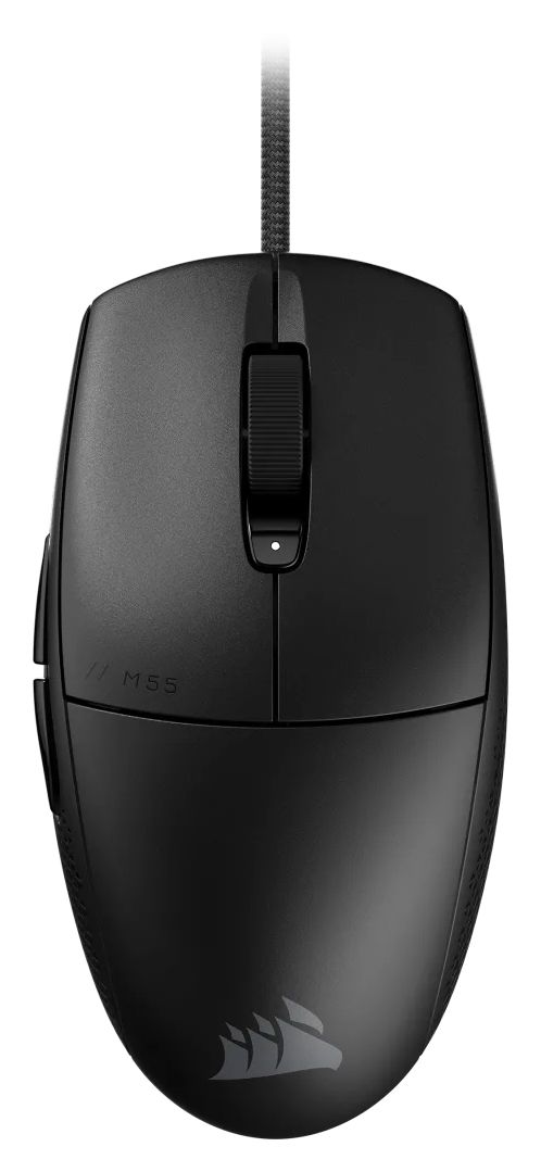 M55 16000 DPI Gaming Maus Optisch (Schwarz) 