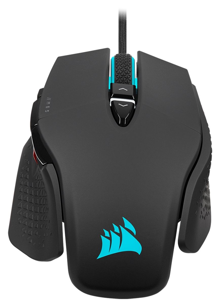 M65 RGB Ultra 26000 DPI Gaming Maus Optisch  (Schwarz) 
