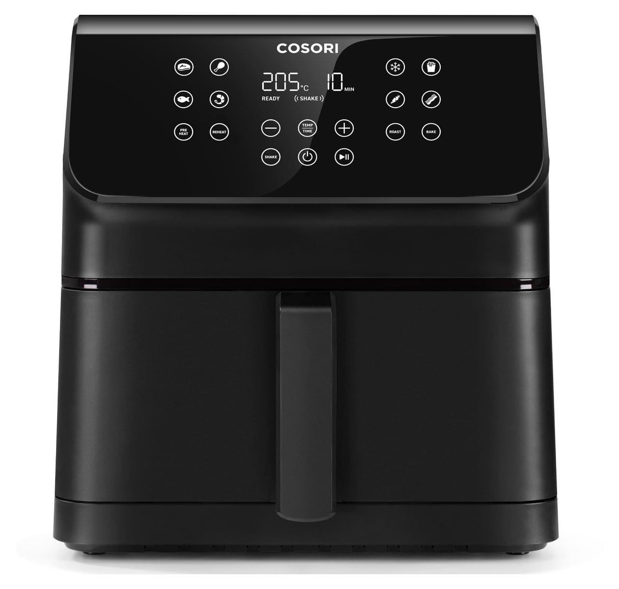 Premium II Chef Edition Heißluftfritteuse 6,2 l 1700 W  (Schwarz) 