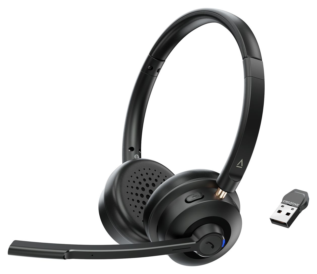 Chat Wireless Ohraufliegender Bluetooth Kopfhörer kabelgebunden&kabellos  (Schwarz) 