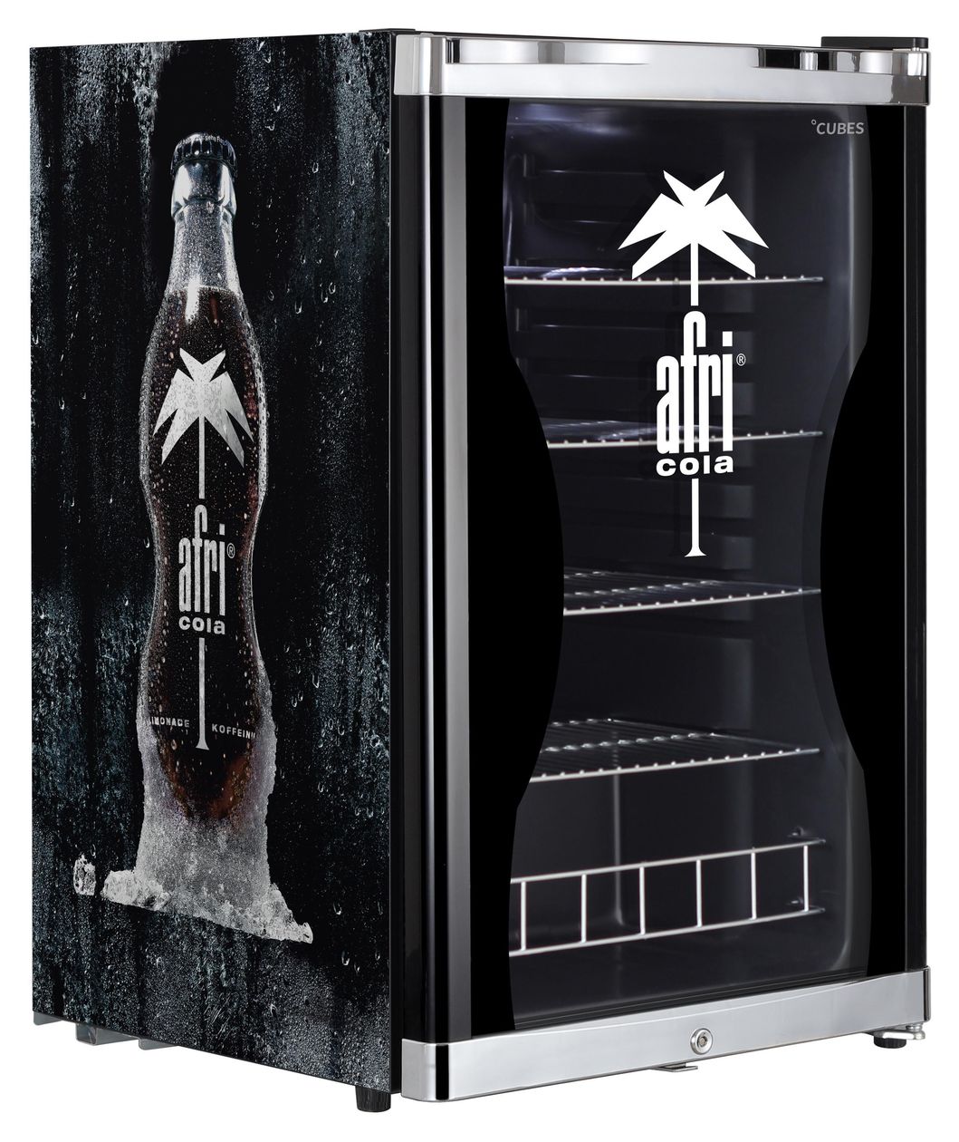 HighCube Afri Cola HC150E 115 l Tischkühlschrank EEK: E 81 kWh Jahr  (Schwarz) 