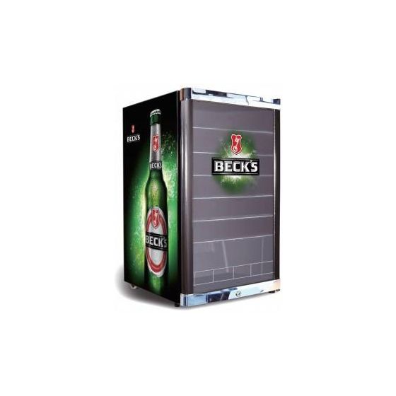 HighCube Beck´s HC241E 115 l Tischkühlschrank EEK: E 81 kWh Jahr  (Schwarz) 