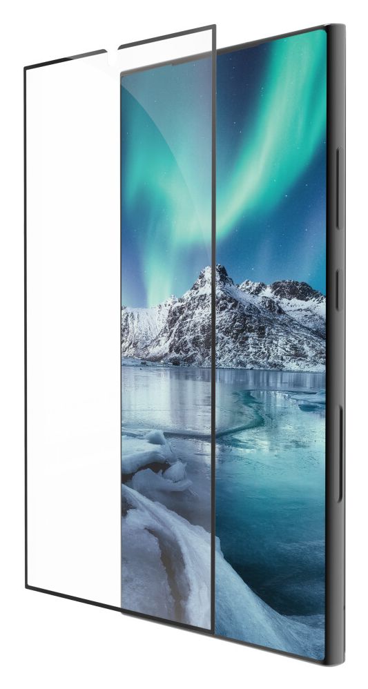 eco-shield Klare Bildschirmschutzfolie Kunststoff für  Samsung Galaxy S24 Ultra Kratzresistent 