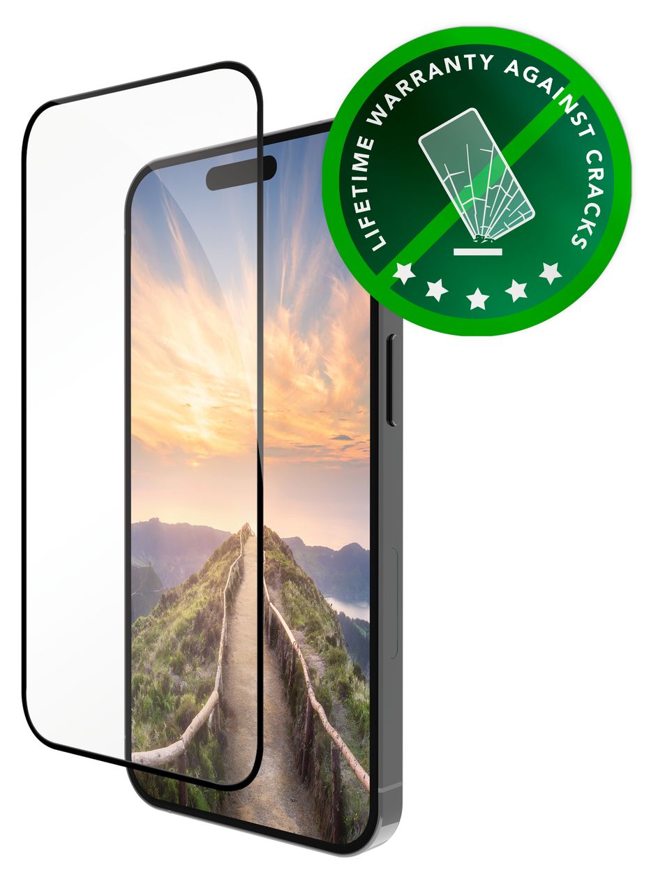 eco-shield Klare Bildschirmschutzfolie Kunststoff für  Apple iPhone 16 Pro Max Staubresistent, Kratzresistent 