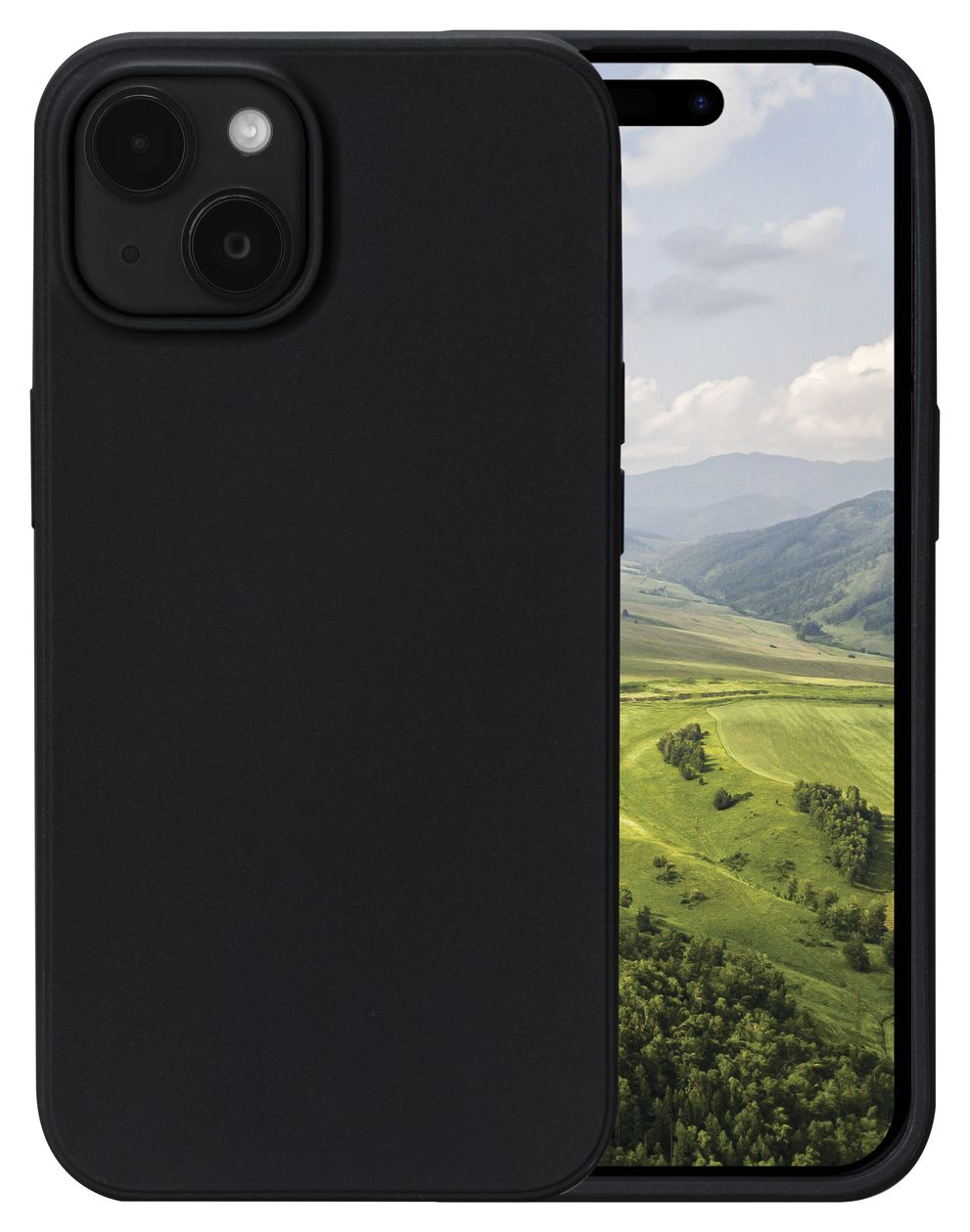 Greenland Cover für Apple iPhone 17e/16e/15/14/13  (Schwarz) 
