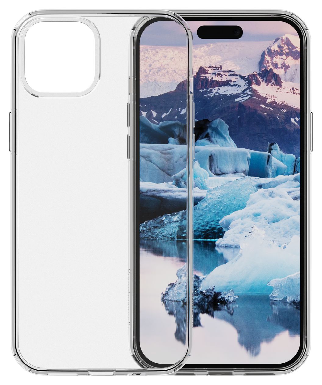 Iceland Pro Cover für Apple iPhone 17e/16e/15/14/13  (Transparent) 