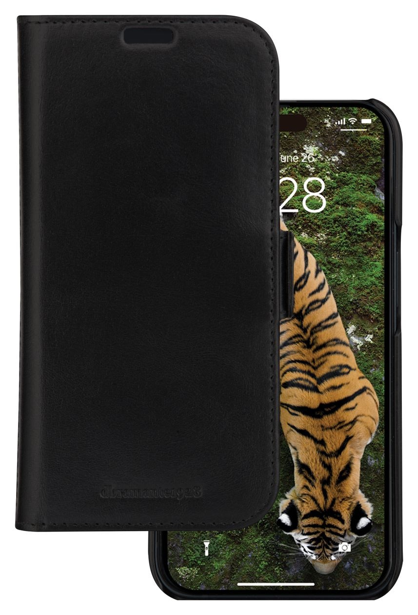 Lynge Folio für Apple iPhone 17e/16e/15/14/13  (Schwarz) 