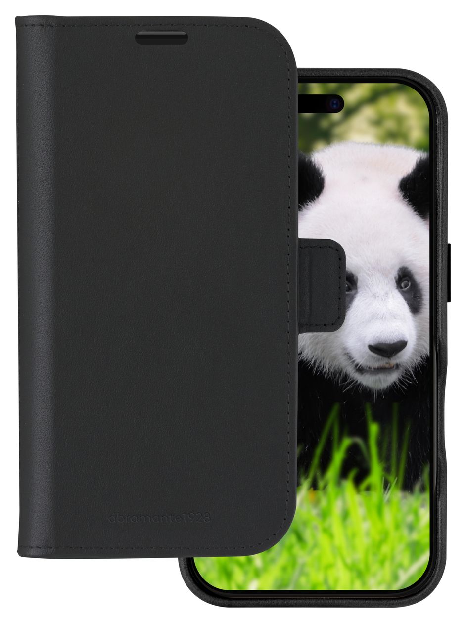 Lynge MagSafe Folio für Apple iPhone 16 ProMax  (Schwarz) 