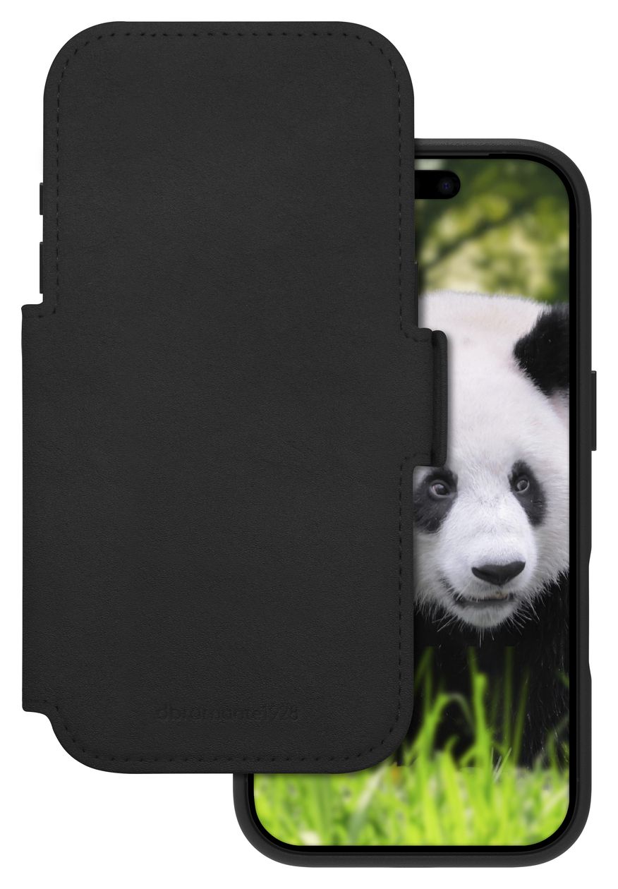 Lynge MS Folio für Apple iPhone 17 Pro  (Schwarz) 