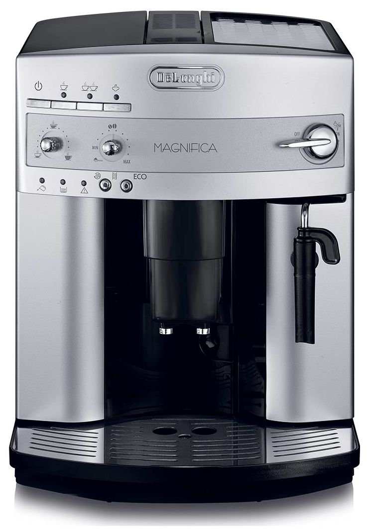 Magnifica ESAM3200.S Kaffeevollautomat 15 bar AutoClean (Schwarz, Silber) 