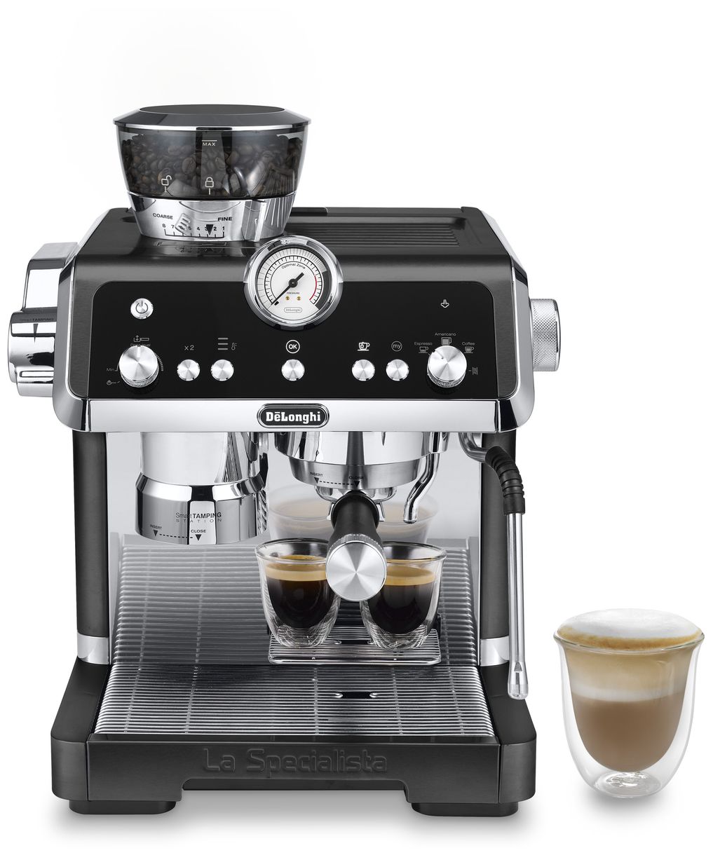 EC9355.BM  La Specialista Prestigio Siebträger Kaffeemaschine 19 bar 1450 W (Schwarz, Edelstahl) 